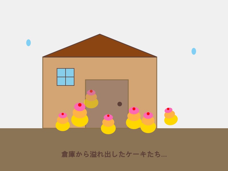 Cake factory overflowing with inventory